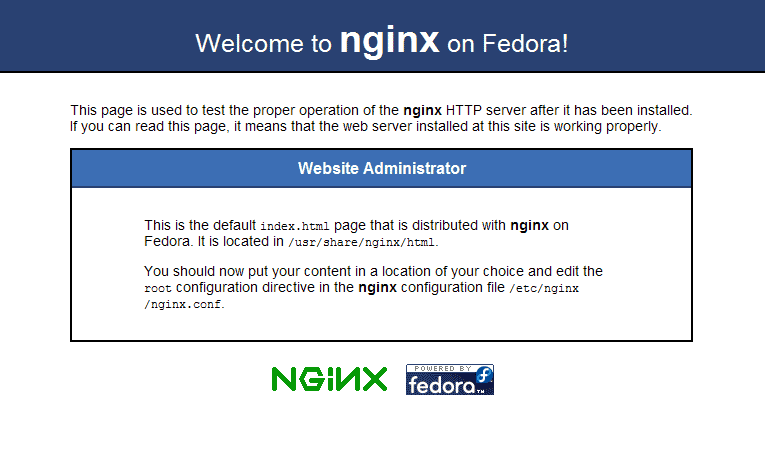 nginx-homepage